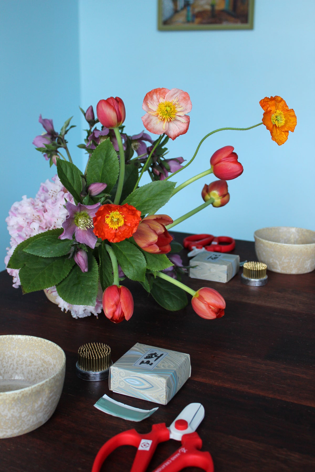 winter workshop: table centres